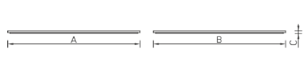Купить СТ Светильник настенно-потолочный BACK LED 595 STANDARD 4000K