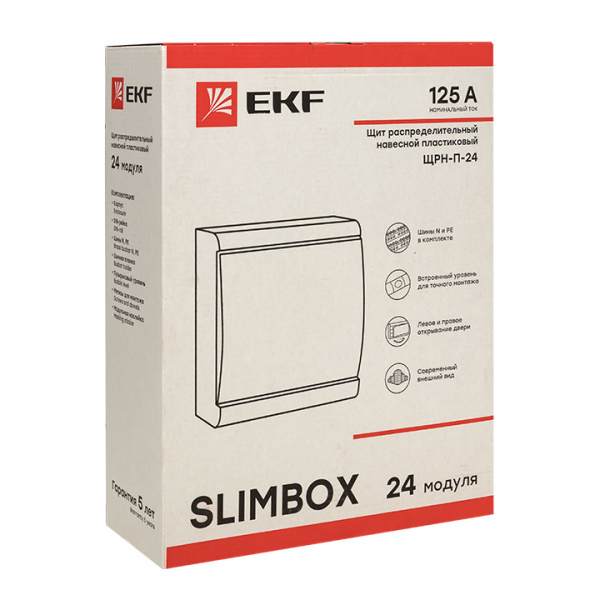 Купить EKF PROxima SlimBox Щит распред. навесной ЩРН-П-24 IP41