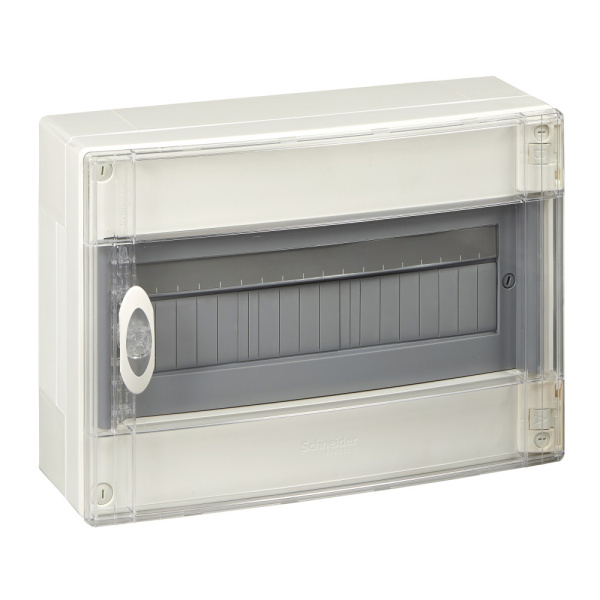 SE Pragma Бокс навесной 18мод (1р) 426x300x145 прозрачная пластиковая дверь PRA29118