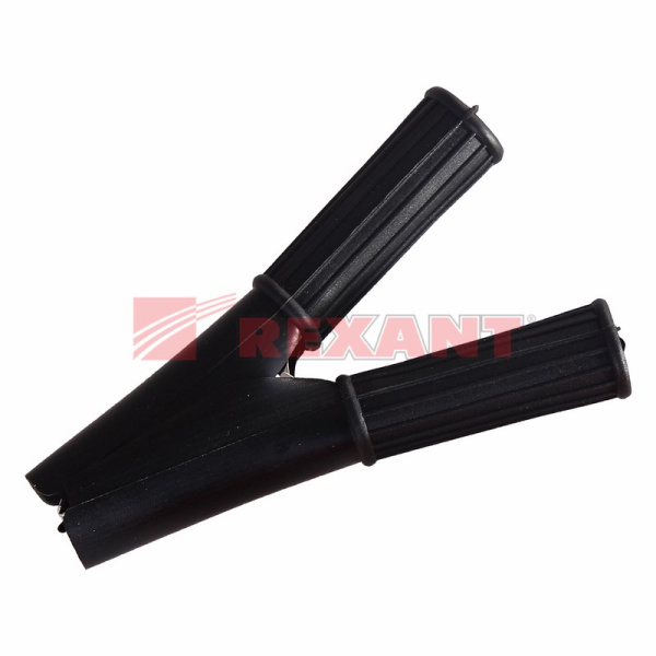 Купить Зажим "крокодил" 30А 75мм в изоляторе Rexant 16-0016