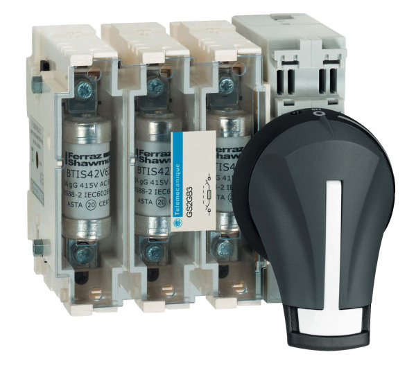 Купить SE Ручки для фронтальных выносных рукояток IP65, черный/серый (GS2AH510)