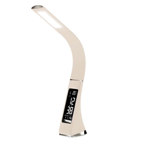 Ambrella Светодиодная настольная лампа с дисплеем DE511 BG бежевый LED 3000-6400K 6W