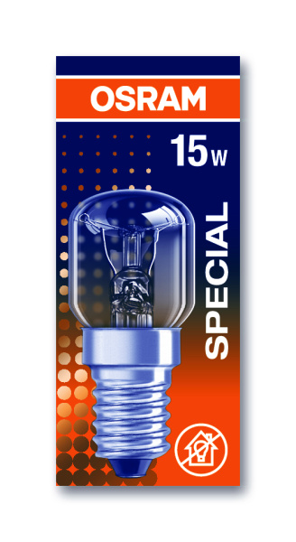 Купить Osram Лампа накаливания прозрачная SPC.T26/57 CL 15W E14 4050300310282