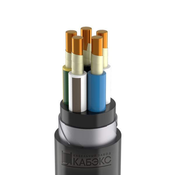 Кабель силовой бронированный ВБШвнг(А) -FRLSLTx 5х2,5 ок(N,PE)-1 Кабэкс ТХМ00382056