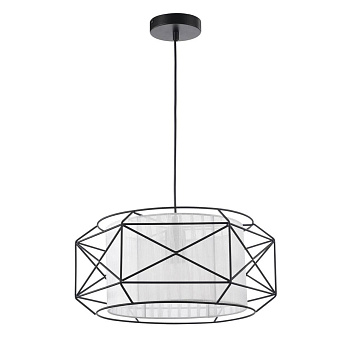 Freya Loft Mizar Черный Подвесной светильник E27 60W FR4313-PL-00-BL