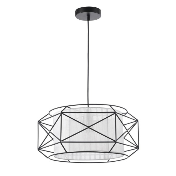 Freya Loft Mizar Черный Подвесной светильник E27 60W FR4313-PL-00-BL