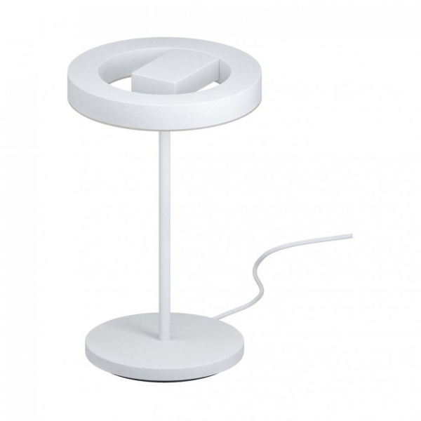Eglo 96658 Светодиодный наст. лампа ALVENDRE c cенсор. димм., 12W(LED), 1100lm, Ø220, H345, сталь, белый, х Eglo 96658 Светодиодный наст. лампа ALVENDRE c cенсор. димм., 12W(LED), 1100lm, Ø220, H345, сталь, белый, х