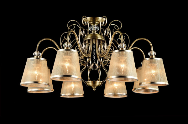 Купить Freya Classic Driana Бронза Антик Потолочный светильник E14 40W FR2405-PL-08-BZ