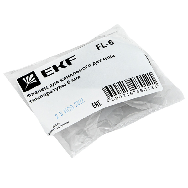 Купить EKF Фланец для канального датчика температуры 6 мм FL-6