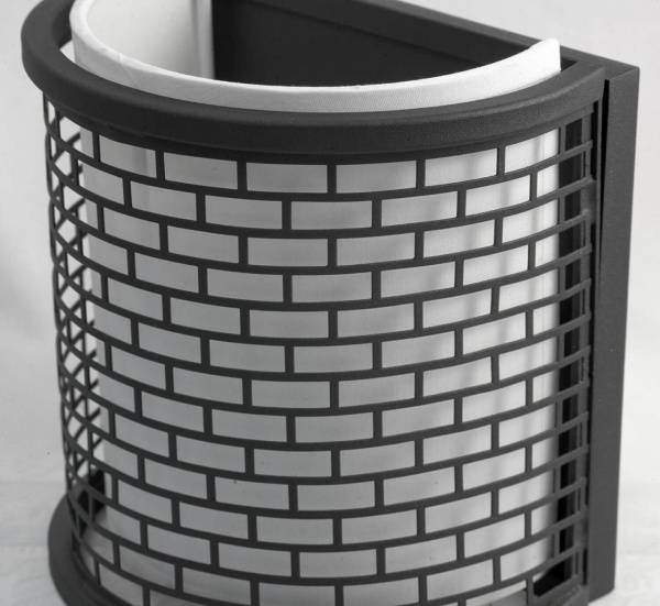 Купить Lussole LOFT Металл Черный /  Ткань Светильник настенный E14 GRLSP-9171