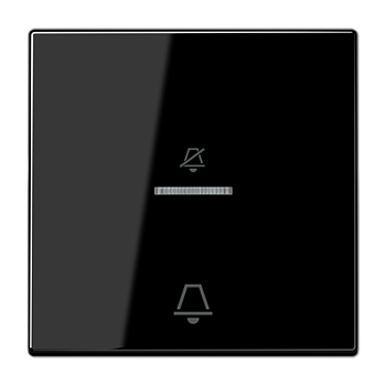 JUNG Клавиша на гостиничный выключатель, корридорный модуль, чёрный LSCUKO5DSW