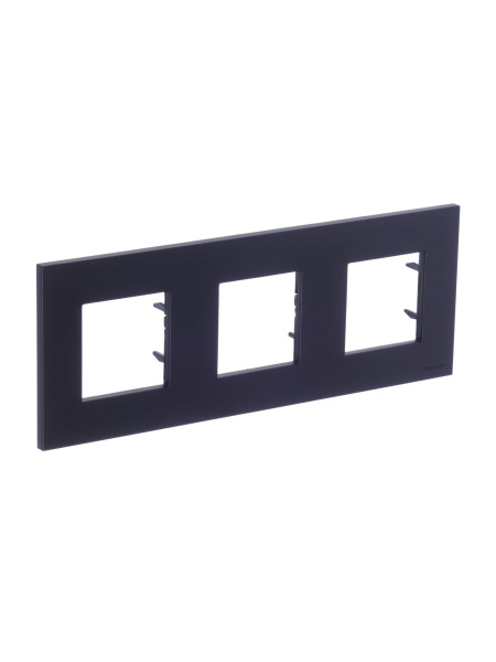 Купить ABB NIE Zenit Антрацит Рамка 3-я 2+2+2 мод 2CLA227300N1801