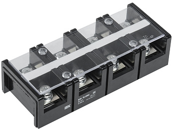 IEK Блок зажимов БЗН ТС-2004 95 мм2 200A 4 пары YZN42-04-095-K02