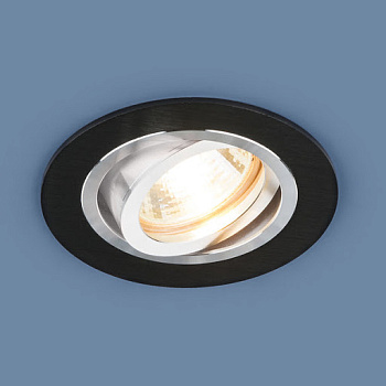 Elektrostandard 1061/1 / Светильник встраиваемый MR16 BK черный a036413