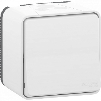 SE Mureva Styl наруж Бел Переключатель IP55 MUR39021