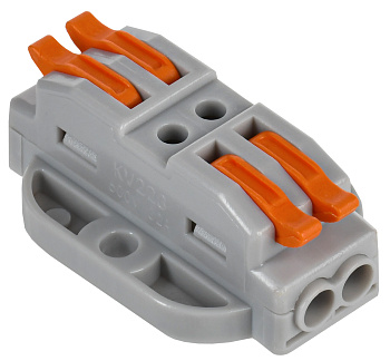 IEK Строительно-монтажная клемма СМК 222-4122P (4шт/упак)