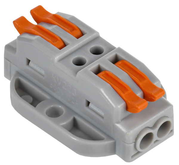 IEK Строительно-монтажная клемма СМК 222-4122P (4шт/упак)