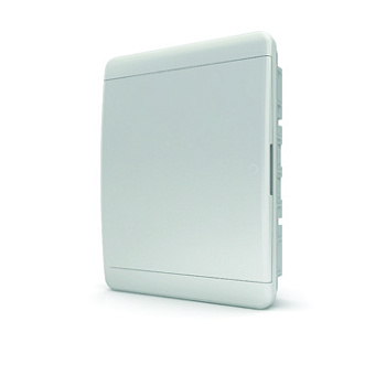 Tekfor Щит встраиваемый 24 мод. IP41, непрозрачная белая дверца