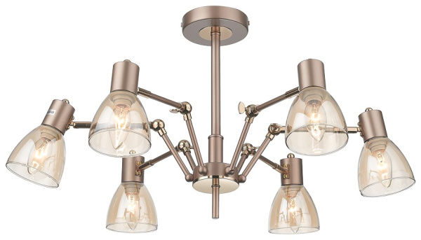 Velante 246-403-06, Светильник потолочный E14,6x40W