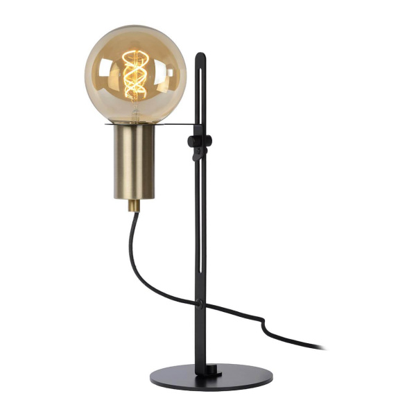 Купить Lucide MALCOLM Черный Настольная лампа 45578/01/30