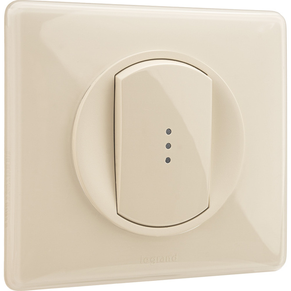 Купить Legrand Celiane Беж Клавиша 1-ая с подсветкой 066210