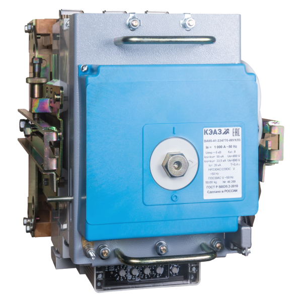 КЭАЗ Выключатель автоматический ВА55-41-331170-1000А-690AC-ПЭ230AC-УХЛ3