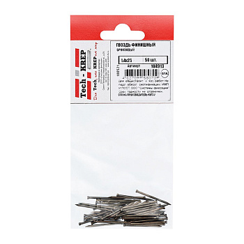 Tech-Krep Гвоздь финишный бронзовый 1,4х25 (50 шт) - пакет 104913