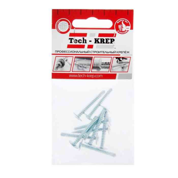 Купить Tech-Krep Саморез ШСММ св. 4,2х32 (10 шт) - пакет 102401