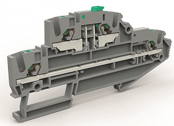 DKC Двухуровневая клемма с размыкателем на 2,5 кв.мм