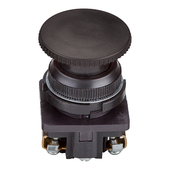 КЭАЗ Выключатель кнопочный КЕ 021-У3-исп.2 (черный) (уп. 250шт) 294858