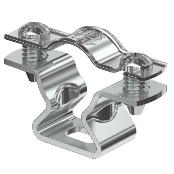 OBO Bettermann Крепежная скоба дистанционная 14-17 мм (с продольным отверстием) из алюминия 1362812