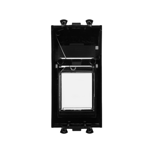 Купить DKC Адаптер для Keystone, "Avanti", "Черный квадрат", 1 модуль