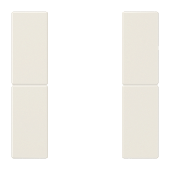 JUNG KNX Слоновая кость Набор накладок на кнопочный модуль 2гр LS502TSA