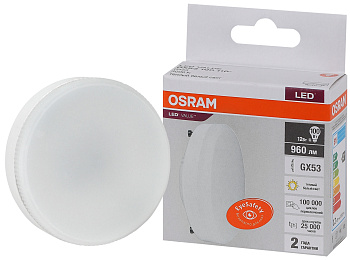 Osram LVGX53100 12SW/830 230V GX53 10X1 4058075582156