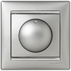 Купить Legrand Valena Алюминий Светорегулятор поворотный 40-400W для ламп накаливания (вкл поворотом) 770261