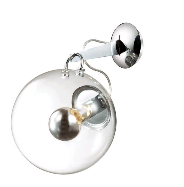 ST LUCE SL550.101.01 Бра  Хром/Прозрачный E27 1*60W