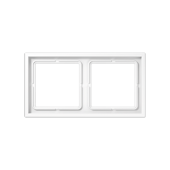 JUNG LS Zero Белая Рамка 2-ая LSZ982BFWW