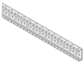 ABB Профиль поперечный гальв. L=288мм(2шт) 1STQ007376A0000