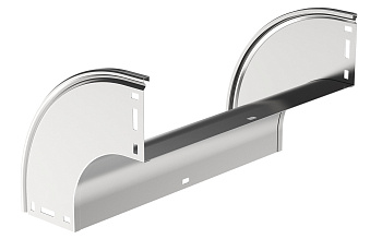 IEK ESCA Поворот плавный 90град тип В20 ESCA 80х400мм