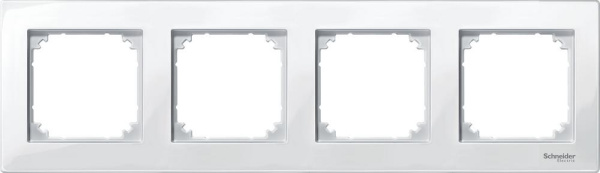 Купить SE Merten SM M-Plan Бел глянец Рамка 4-ая MTN515419