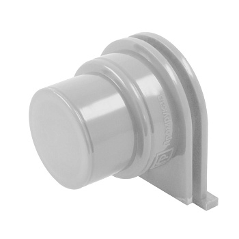 Промрукав Переходник универсальный на гофрированную трубу серый (50шт/1000шт уп/кор) PR13.0320