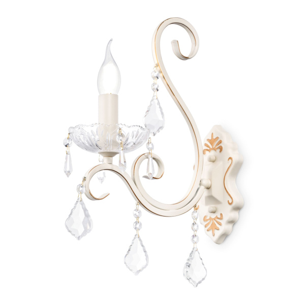 Купить Maytoni Elegant Triumph Кремовый с Золотом Бра 1xE14 40W ARM288-01-G