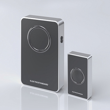 Elektrostandard DBQ27M WL 38M IP20 / звонок электрический бытовой (дверной) / Чёрный/Серебро a055696