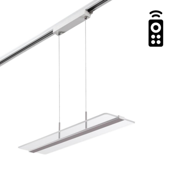 Novotech 358995 PORT NT23 000 Однофазный трёхжильный трековый светильник диммир. со сменой цв.т-ры, пульт в комплект не входит IP20 LED 3000~6000К 30W