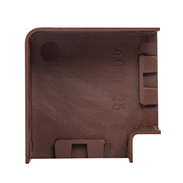 Купить EKF PROxima Поворот 90 гр. (40х25) (4 шт) Plast под темное дерево