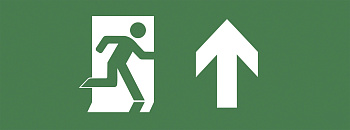 ЭРА INFO-SSA-104 Самоклеящаяся этикетка 350х130мм "Фигура/стрелка вверх" SSA-101