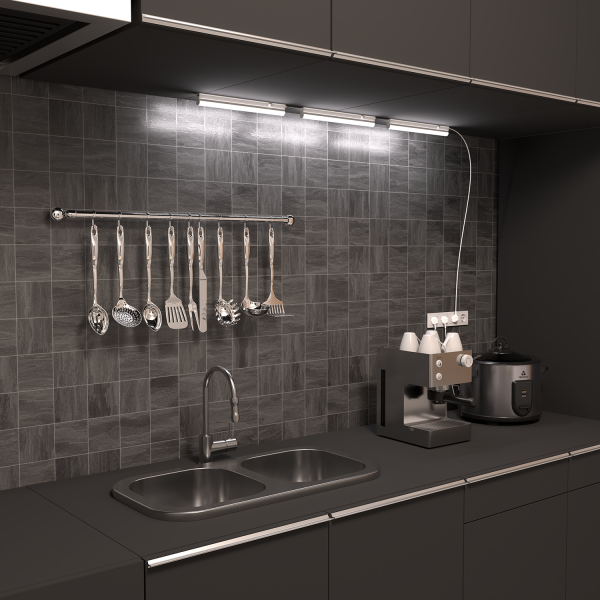 Купить Gauss Светильник TL Elementary линейный 5W 400lm 6500K IP20 310х22х33 LED 1/25 TL002