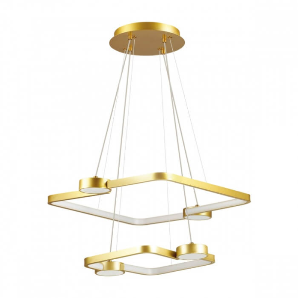 Lumion 5248/92L LEDIO LN23 матовое золото Светильник подвесной LED 92W 4558Лм 220V SHERIDAN