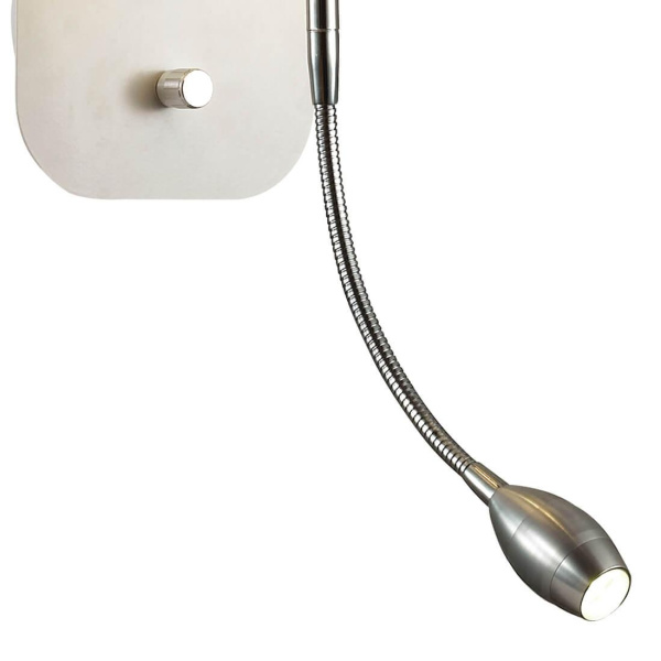 Купить Favourite Baumwolle Белый Светильник настенный 1*E14*40W+1*1WLED 1687-2W