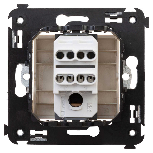 Купить DKC Инвертор одноклавишный в стену, "Avanti", "Ванильная дымка"